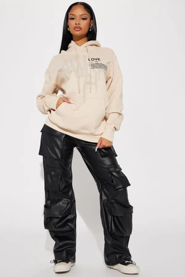 Definition Of Love Hoodie - Sand