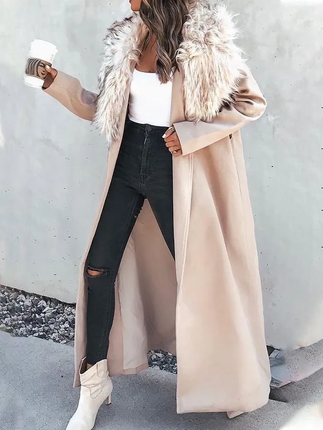 Plain Loose Teddy Jacket