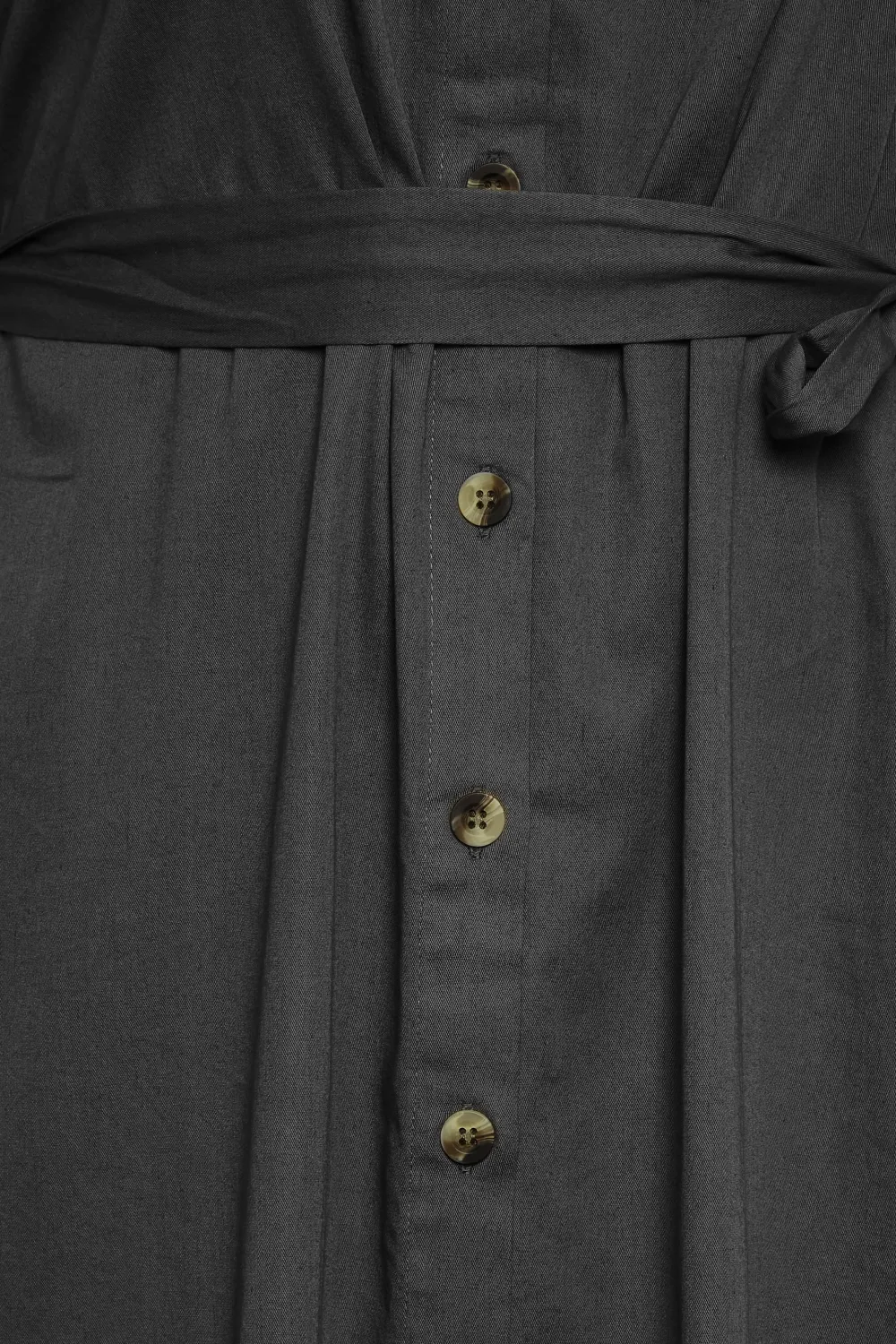 YOURS Curve Black Utility Short Sleeve Shirt Dress