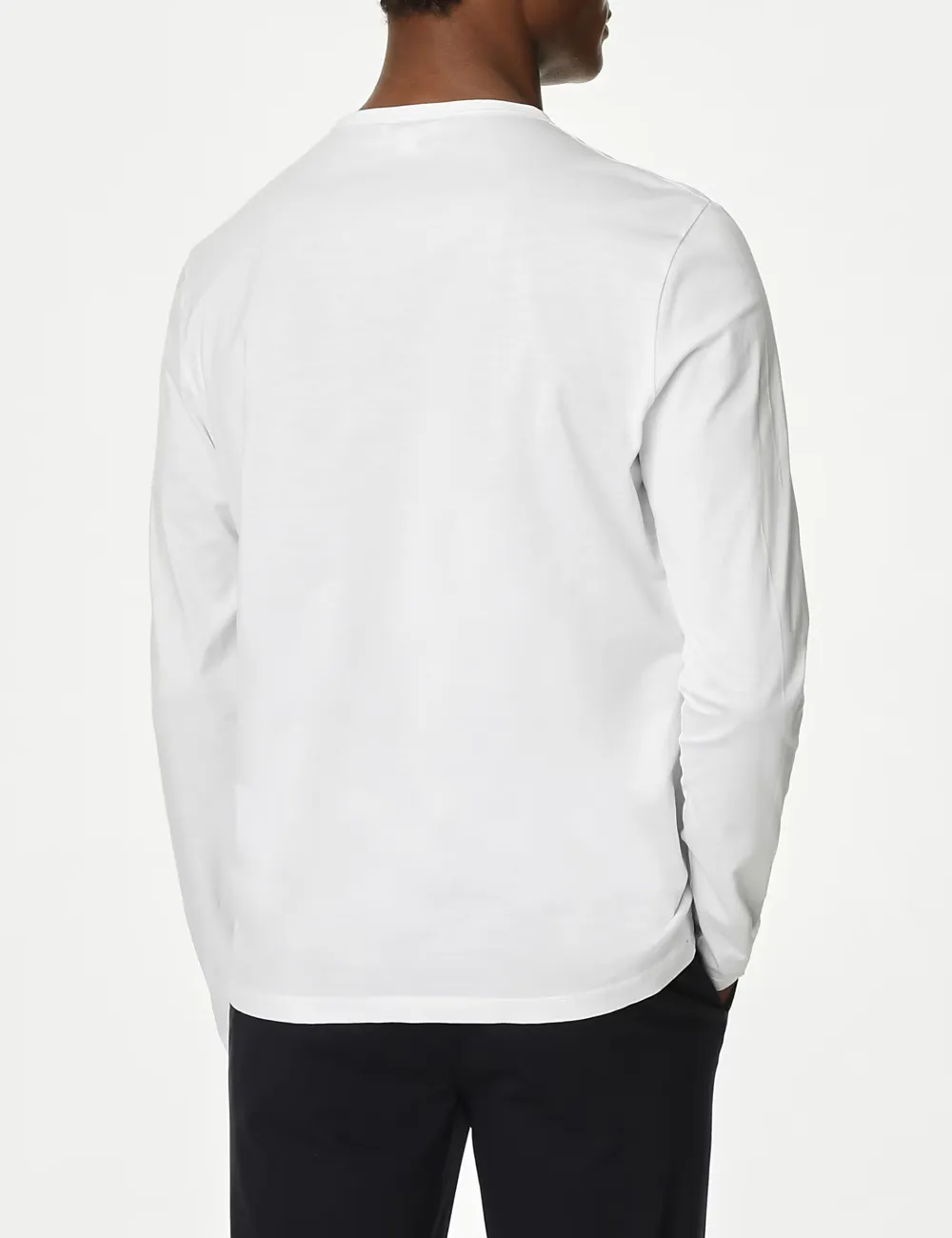 Pure Cotton Long Sleeve T-Shirt