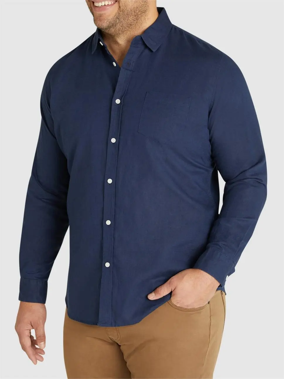 LINEN LONG SLEEVE SHIRT