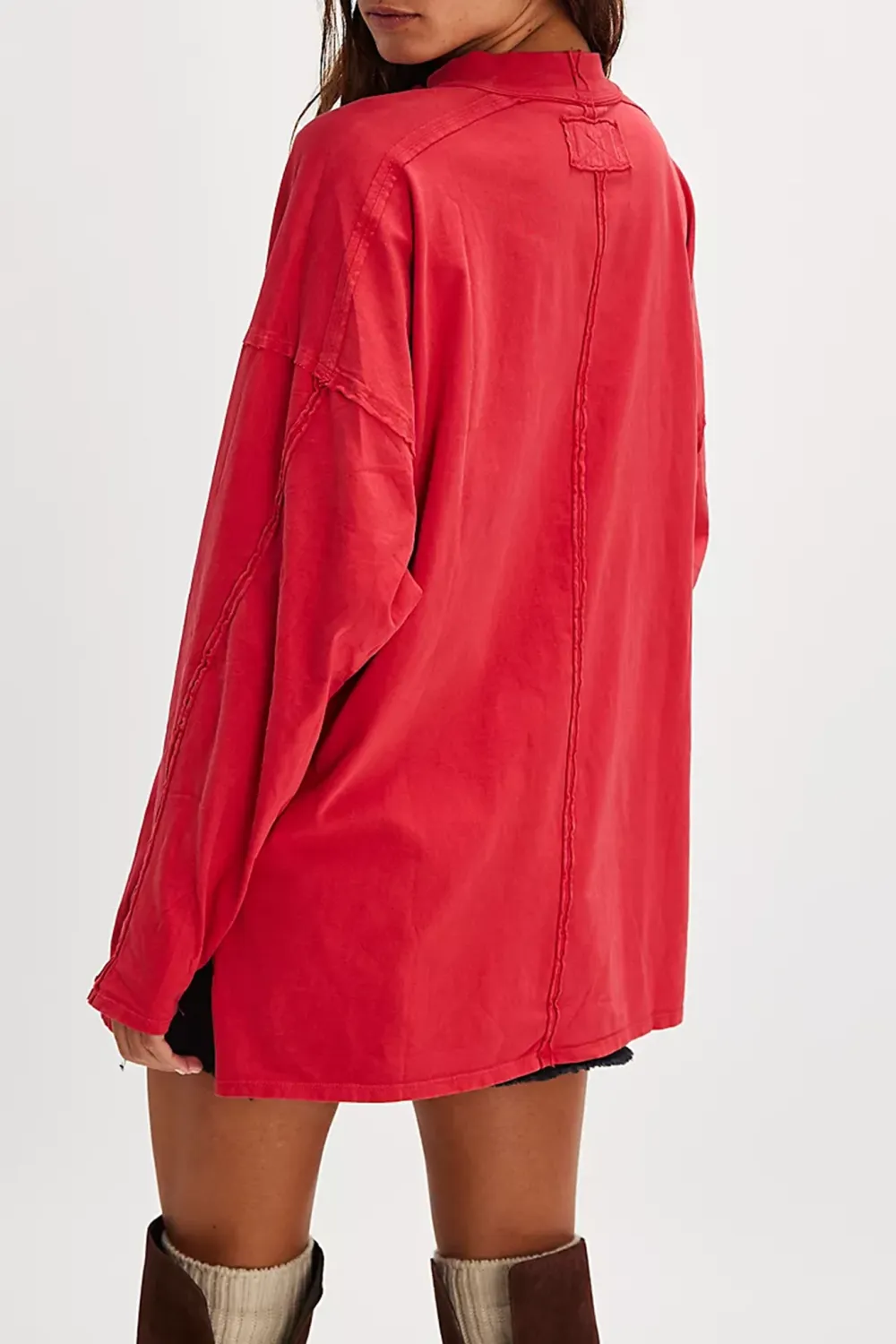 Oversized Crew Neck Sweatshirt