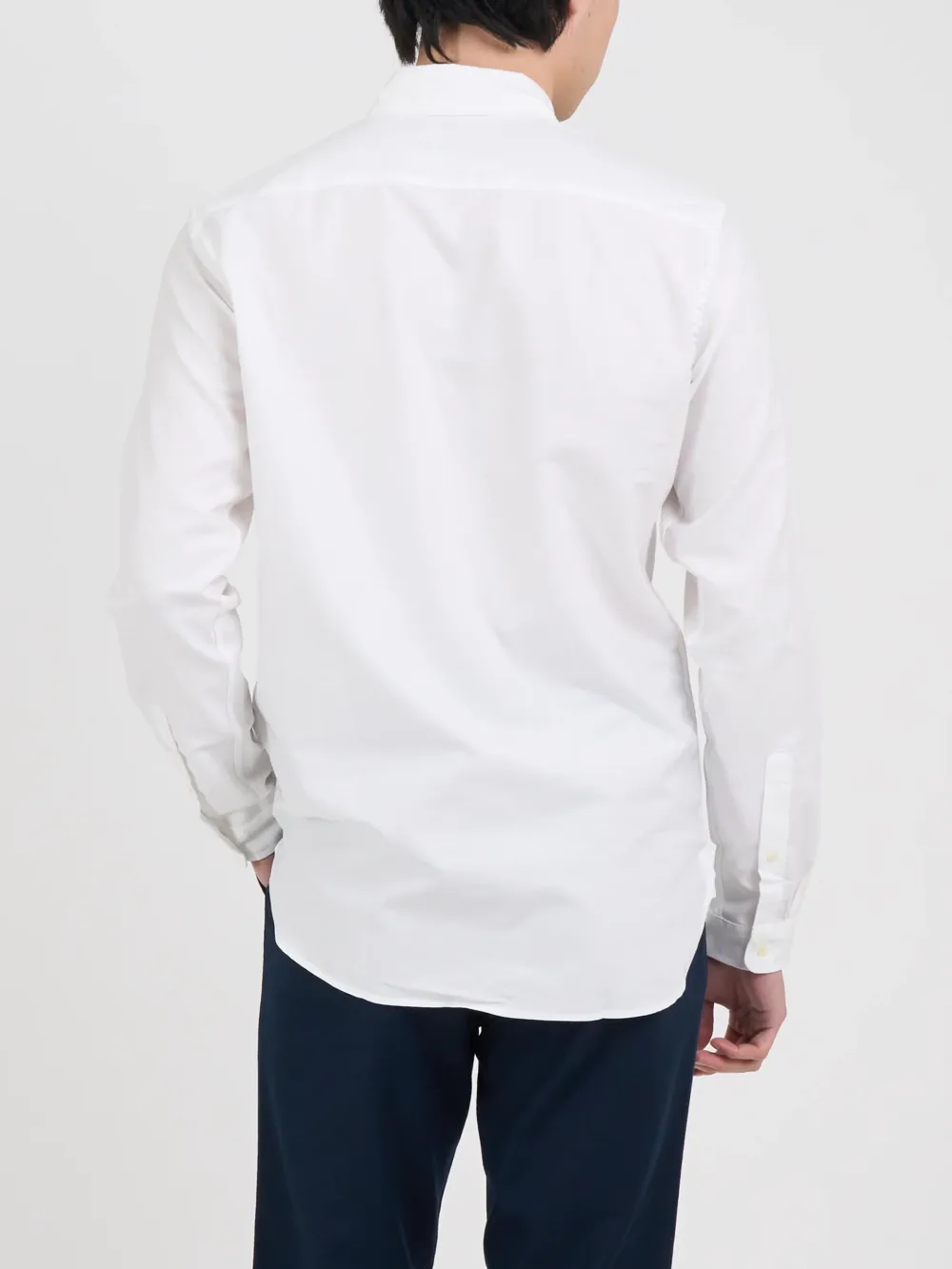 White Button Down Organic Cotton Shirt