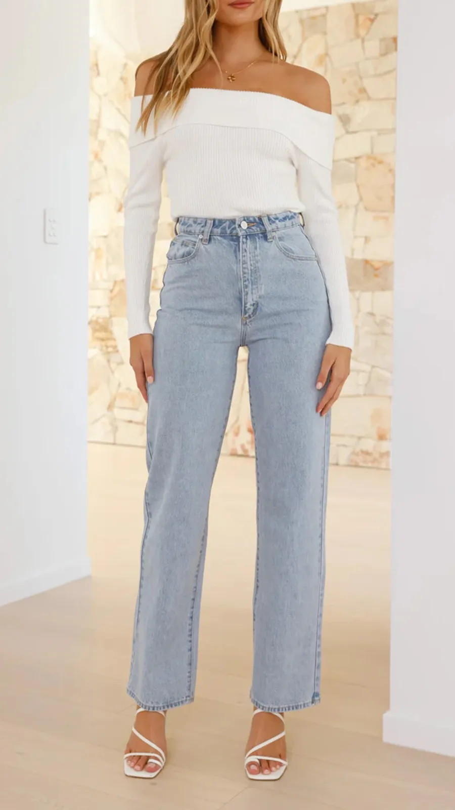 High Baggy Fit Jeans