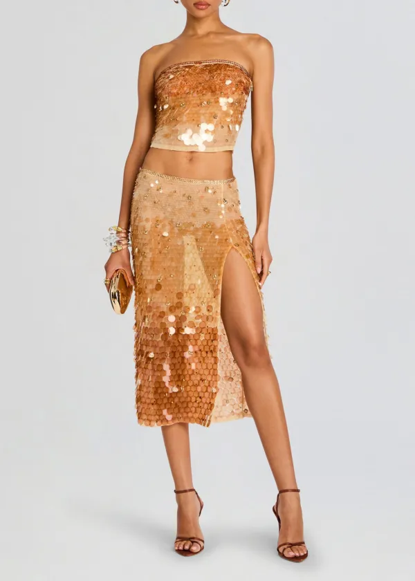 Sleeveless Sequin Top
