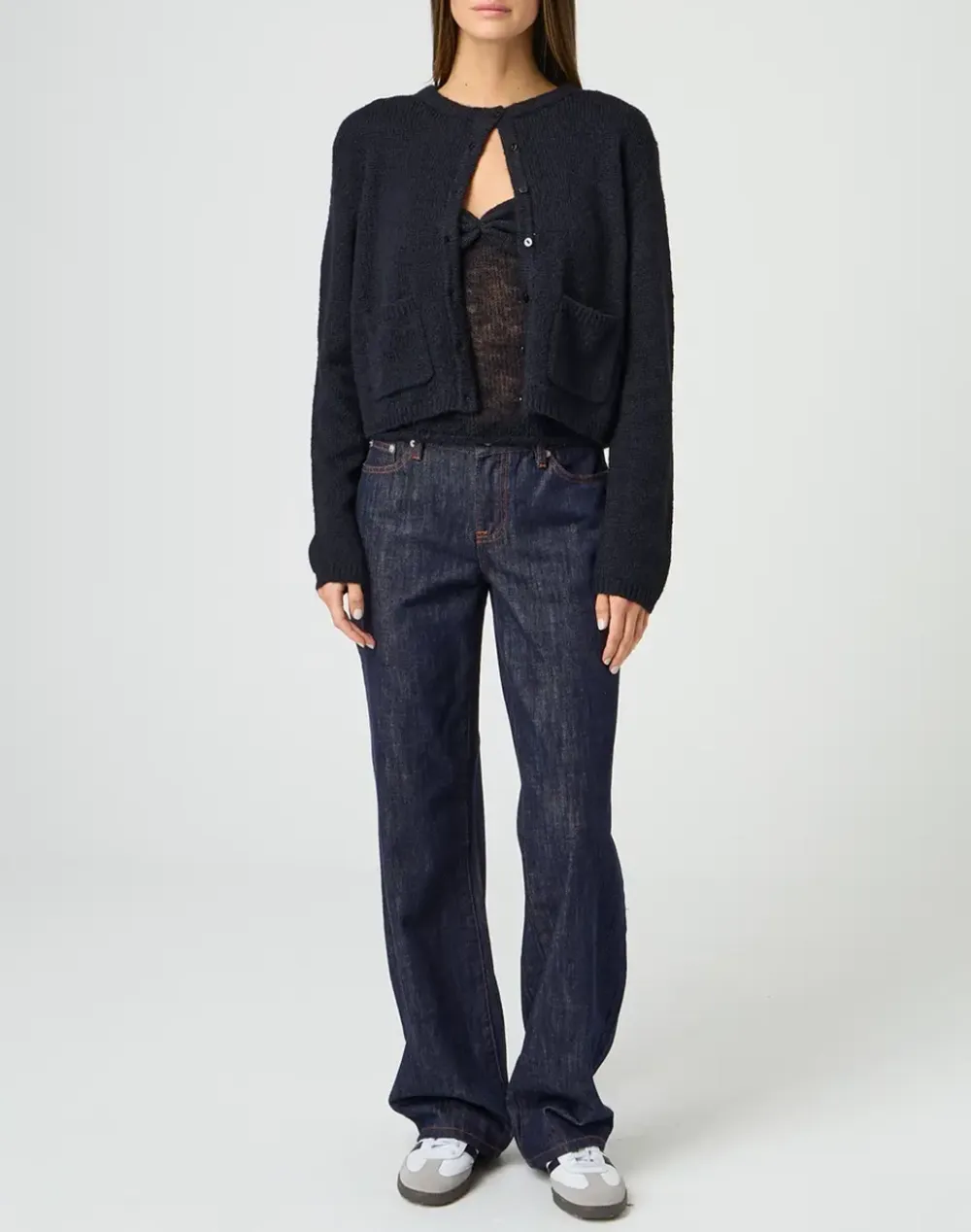 Glassons Sheer Knit Top