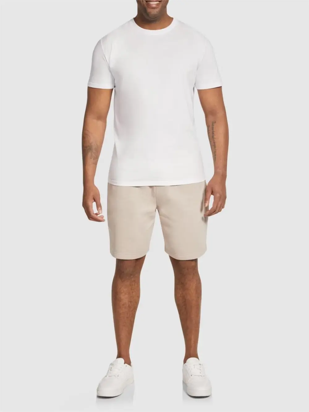 DRAWSTRING TRACK SHORTS