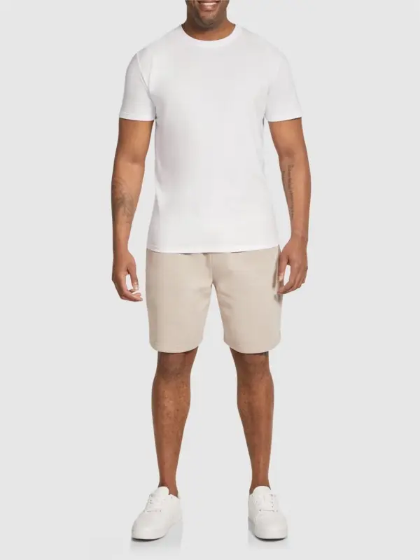 DRAWSTRING TRACK SHORTS