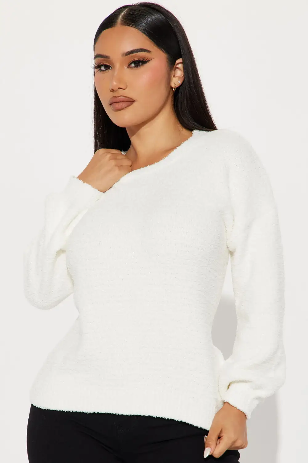 Cozy Intention Sweater - Ivory
