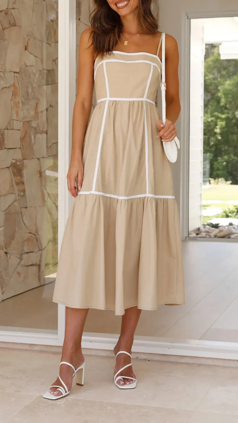 Holiday-Inspired Midi Dress