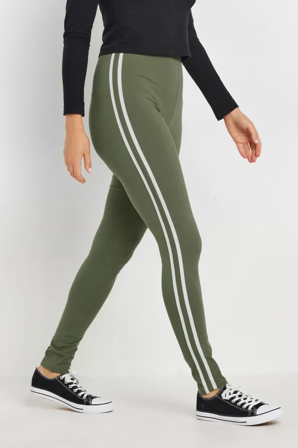 LTS Tall Black Stripe Legging