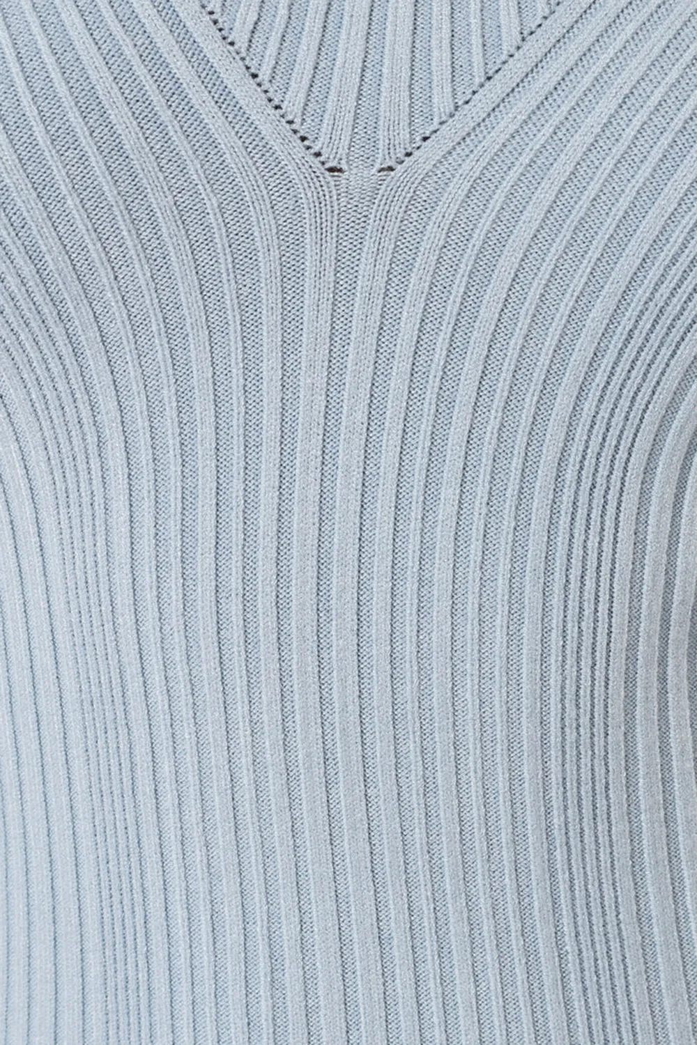 BLUE GREY LONG SLEEVE DRESS