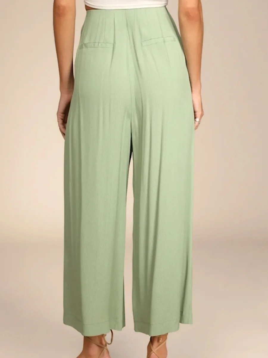 Flowy Button-Fly Pants