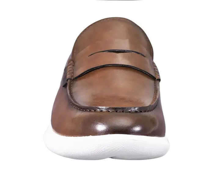 Cognac Dress-Casual Loafers