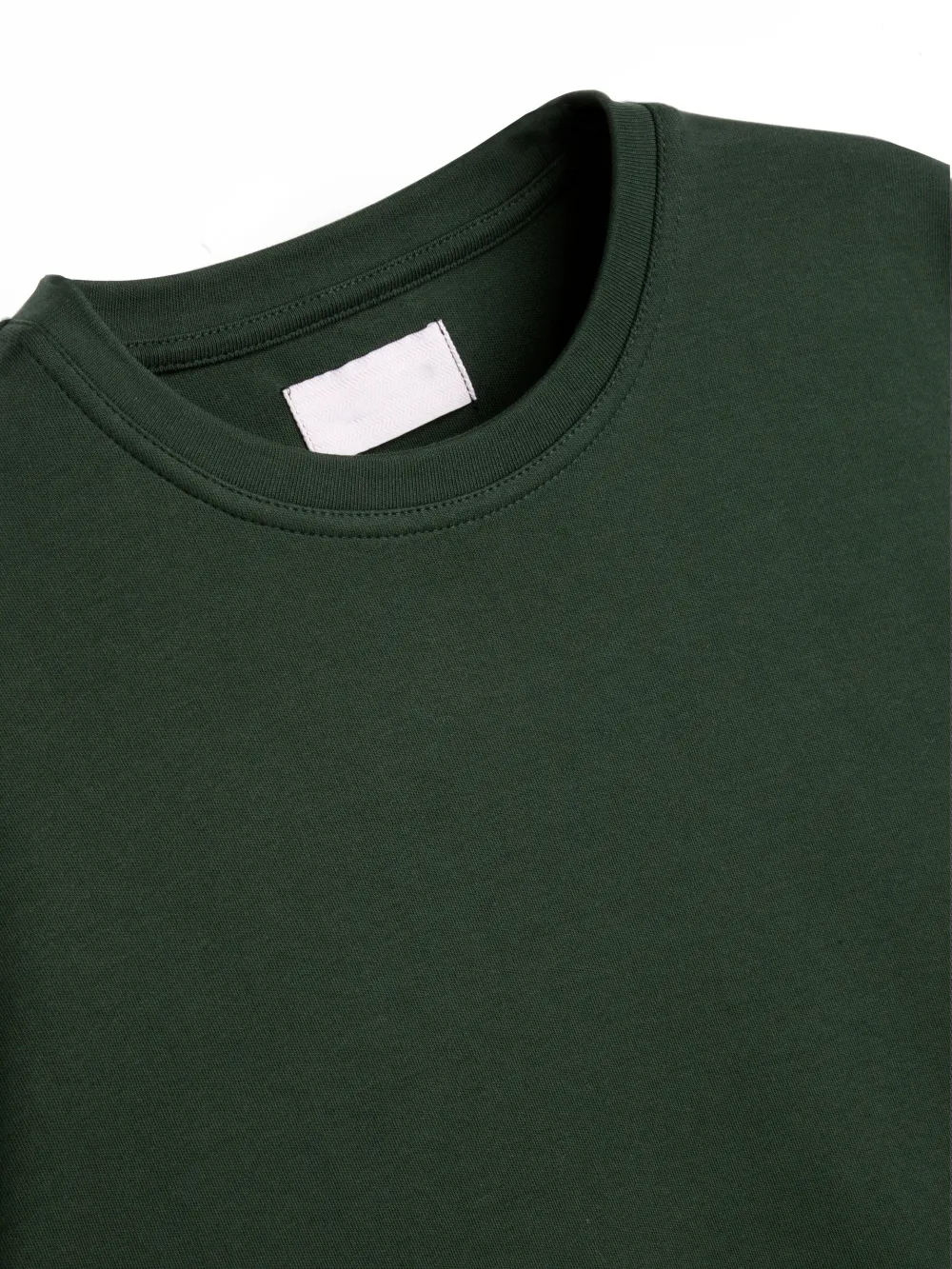 Dark Green Crew Neck T-Shirt