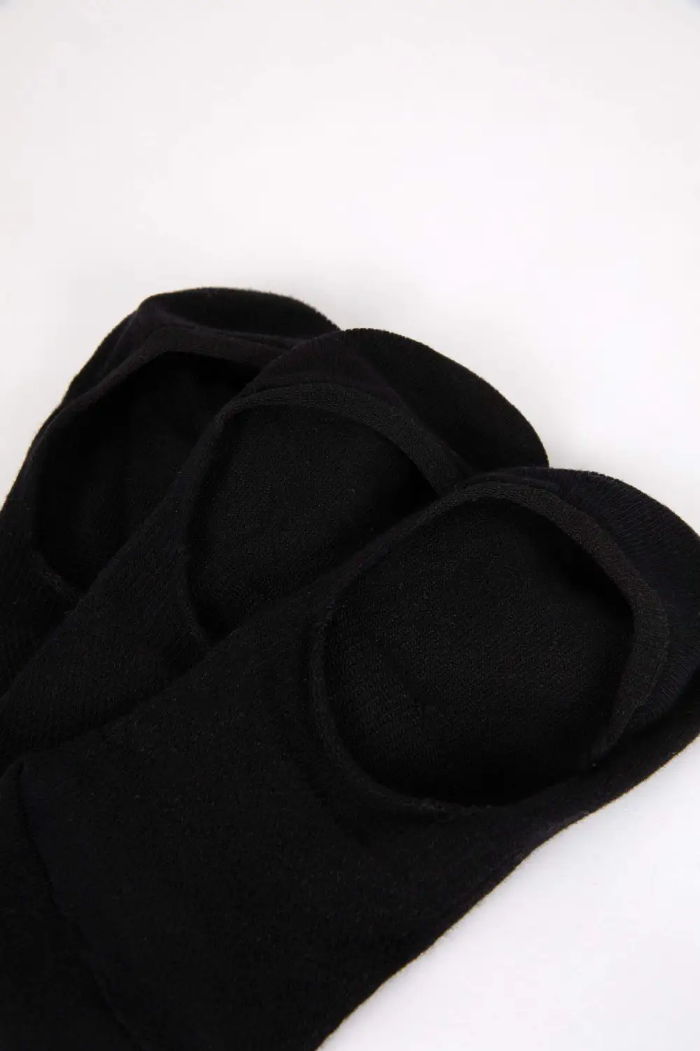 Black Breathable Ankle Socks For Women