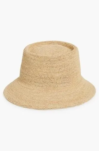 Straw Packable Bucket Hat