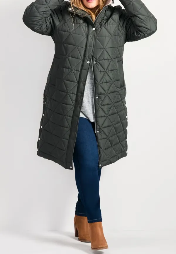 Side Slit Down Jacket