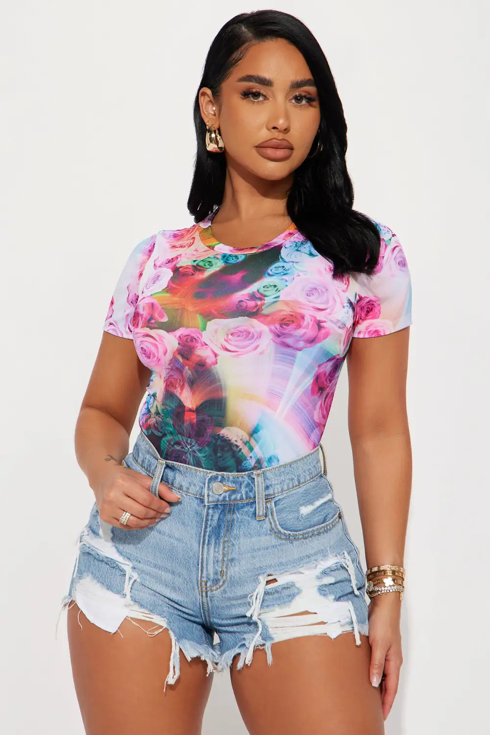 Exquisite Taste Bodysuit - Multi Color