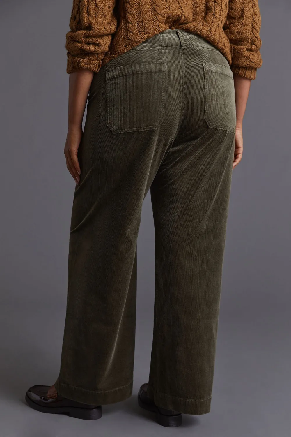Colette Corduroy Wide-Leg Pants