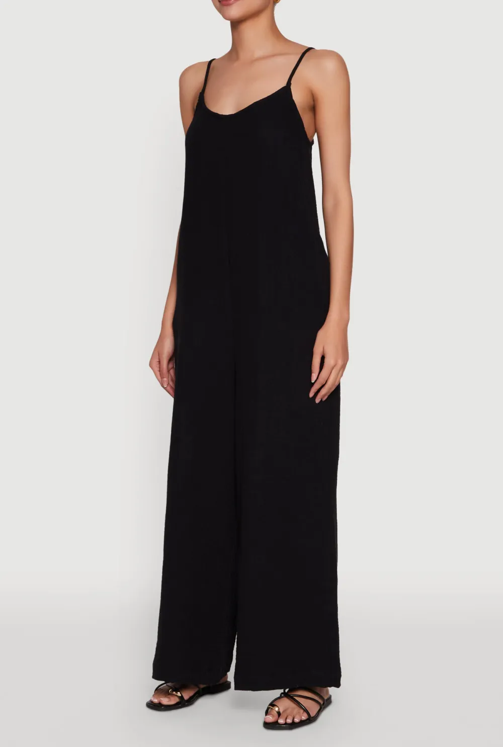 V-Neck Camisole Jumpsuit