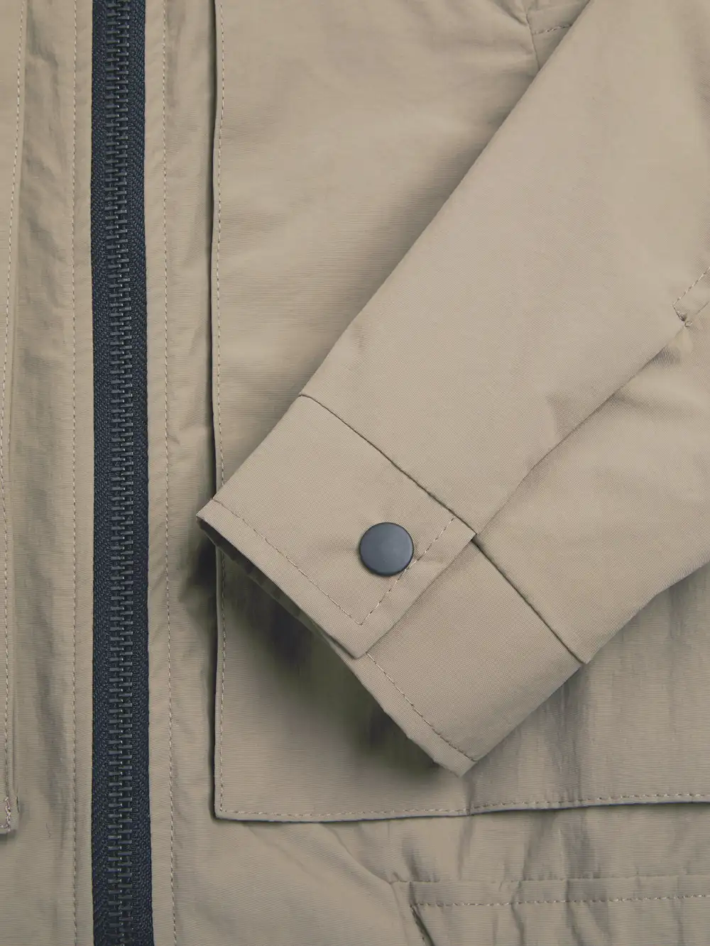 Khaki Long Sleeve Jacket