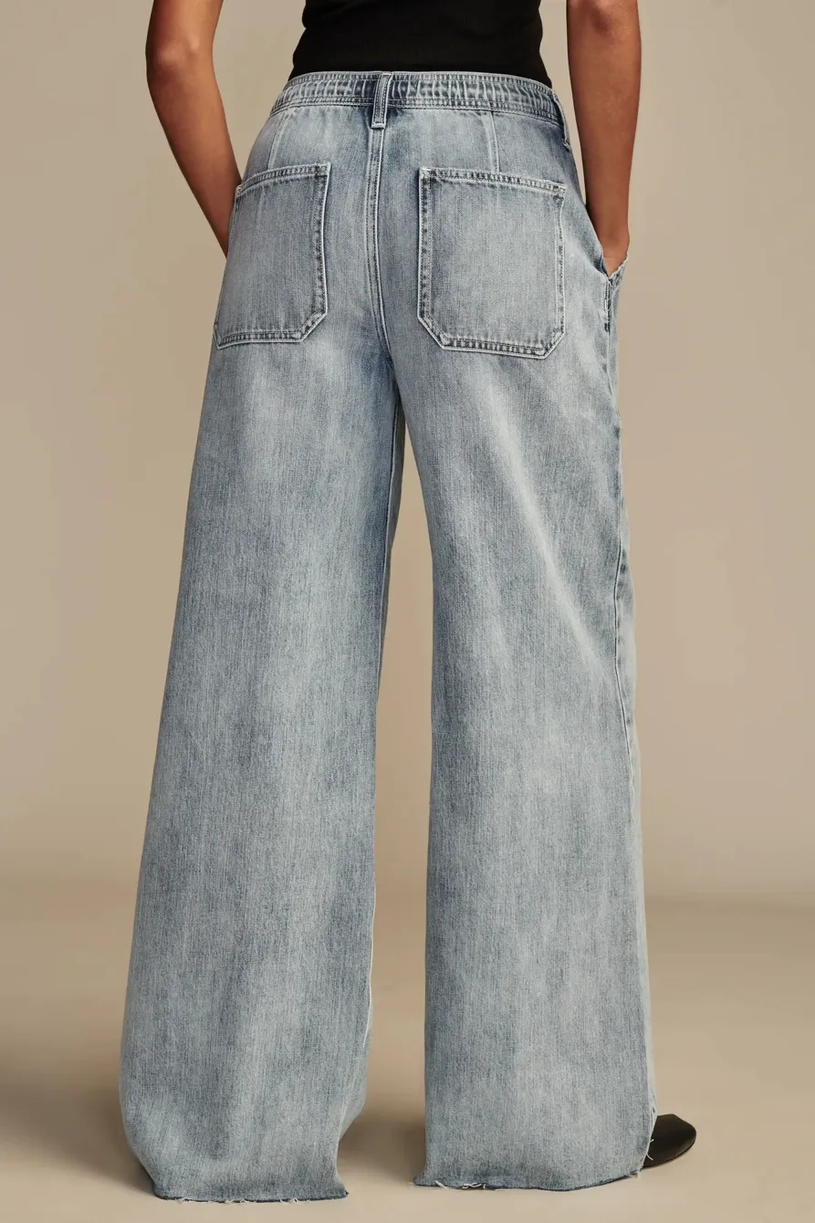 Patch Pocket Pull On Jean