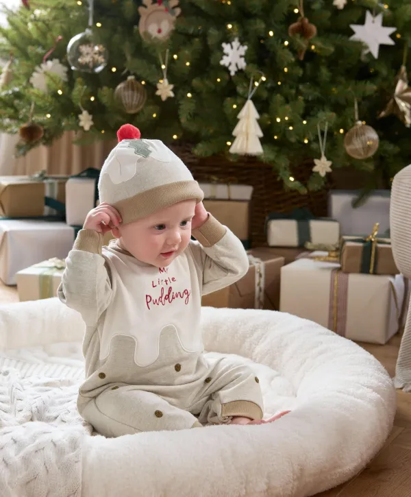 Little Pudding Romper & Hat