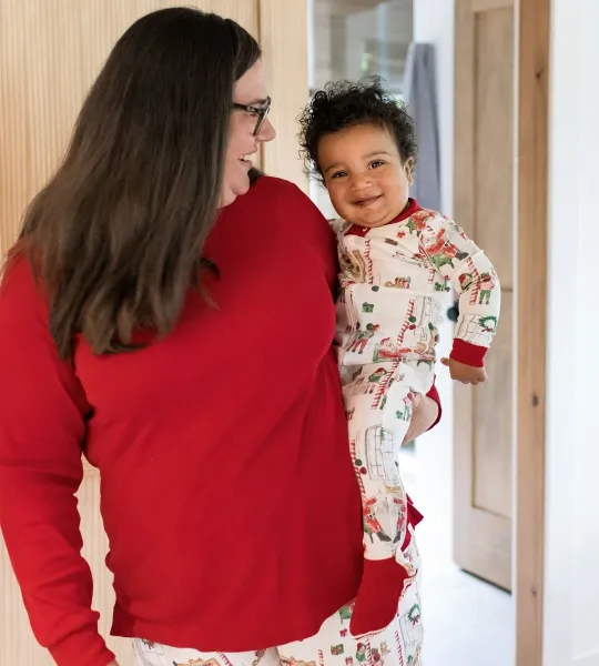 Home Sweet Home Organic Cotton Matching Family Pajamas