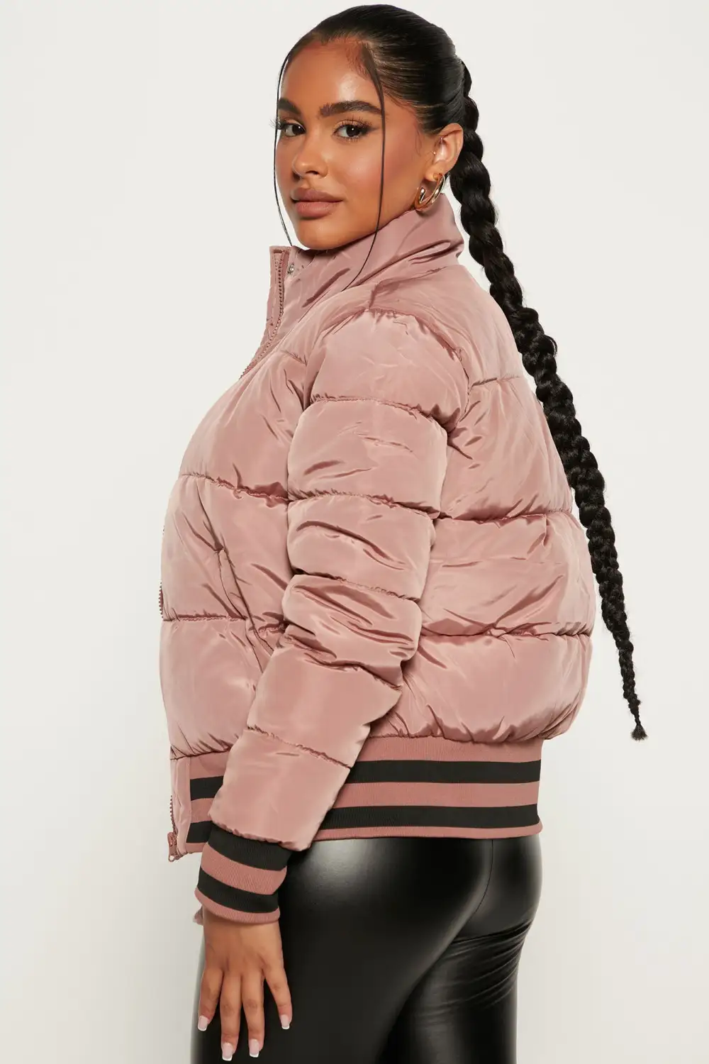 Mrs. Jackson Puffer Jacket - Light Pink
