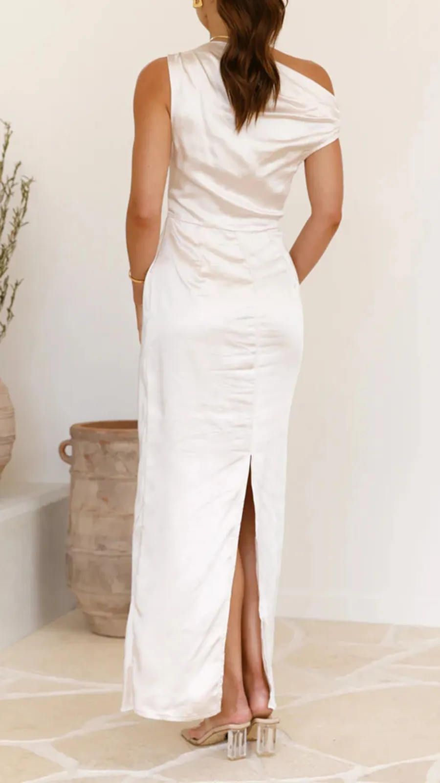 Off Shoulder Design Dress