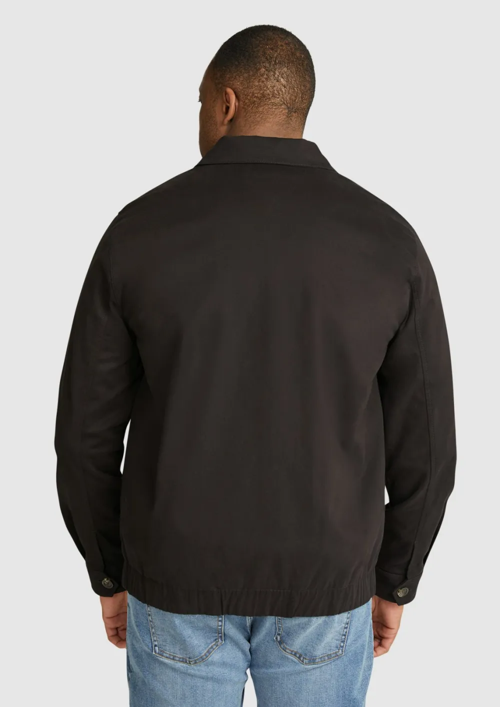 ZIP UP HARRINGTON JACKET