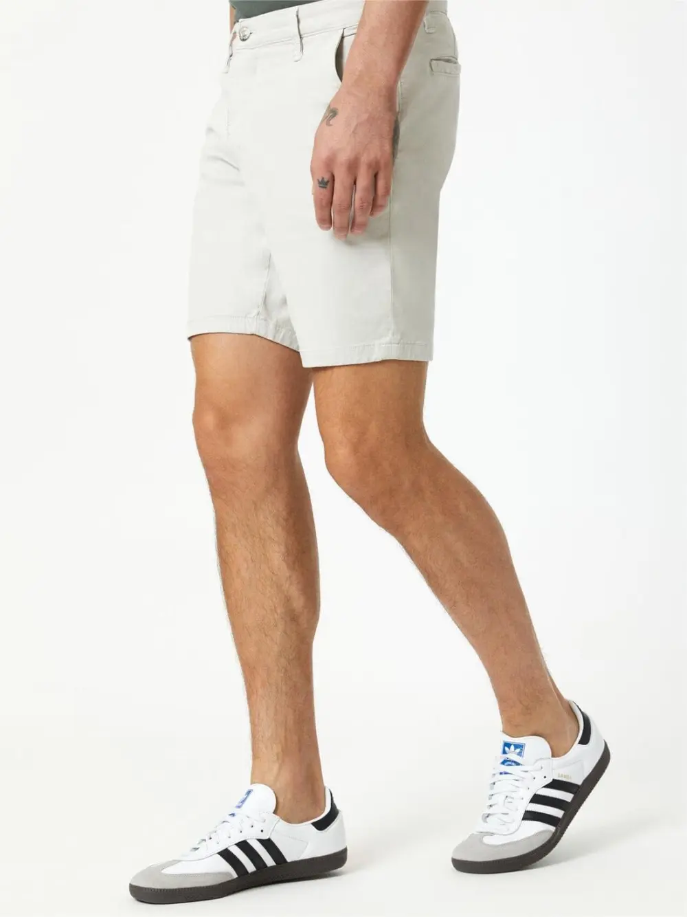 Light Khaki Men's Chino Shorts