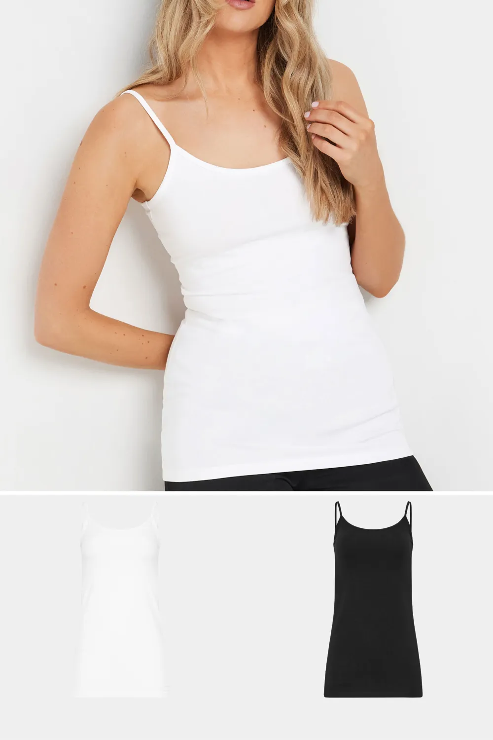 Two Slim Fit Women's Vests