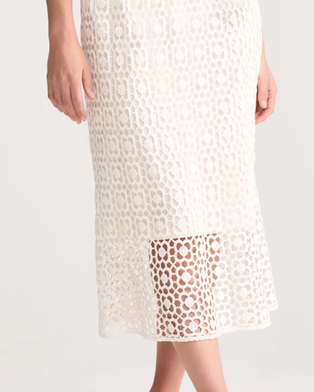 Cotton Lace Skirt