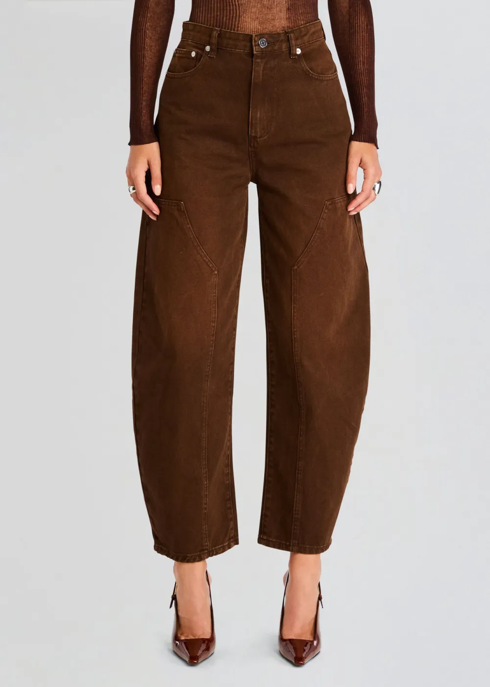 Mid Rise Casual Style Jean