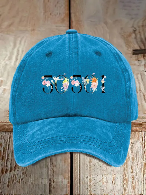 Unisex 50501 Print Baseball Cap