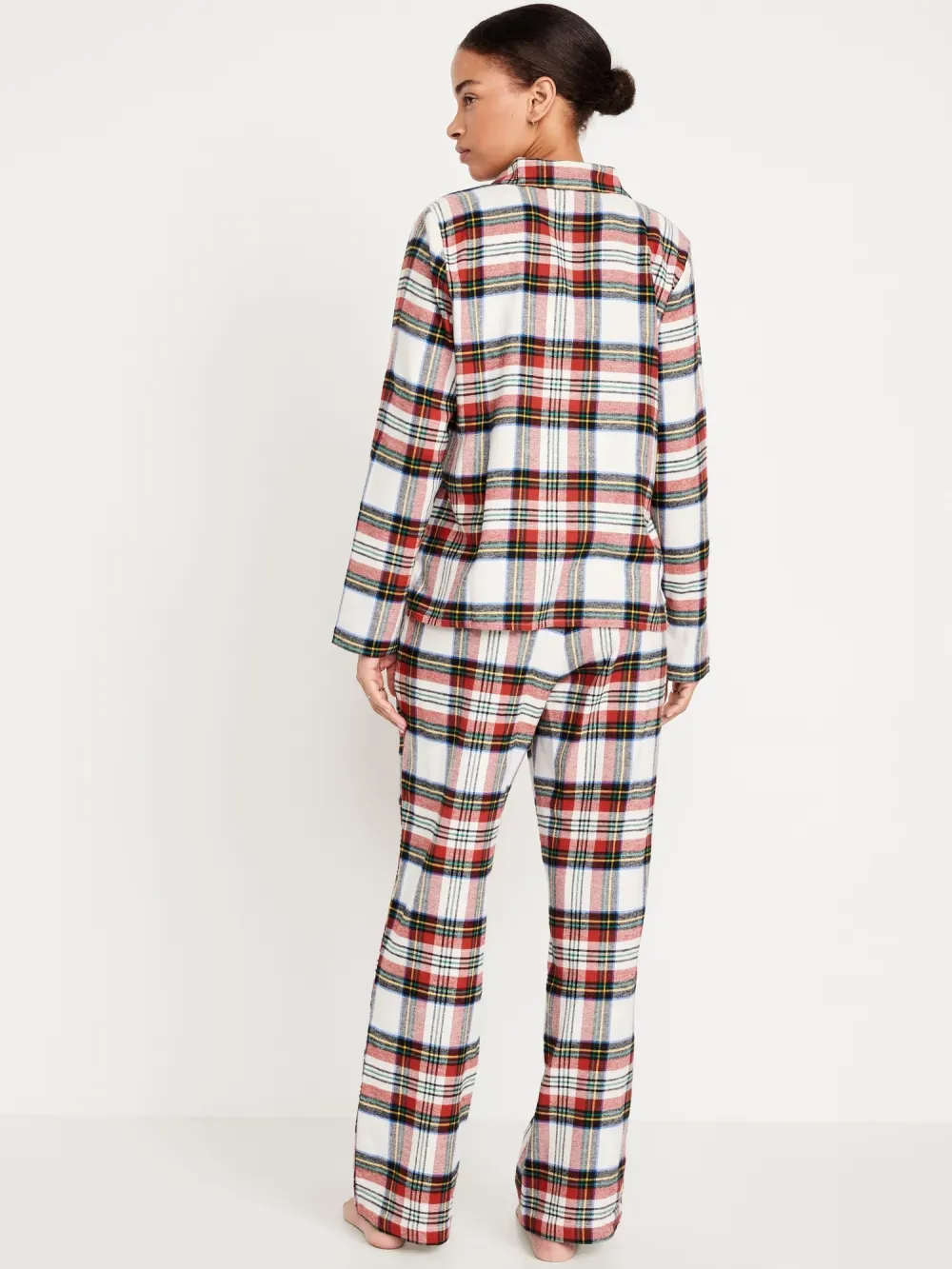 FLANNEL PAJAMA SET FOR WOMEN