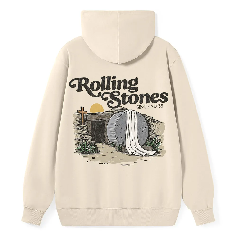 The Stone Was Rolled Away Christian Classic Hoodie