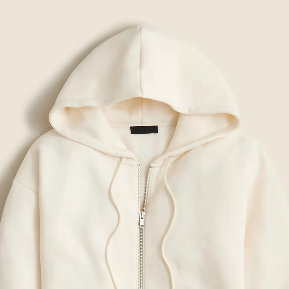 Fleece Zip-up Stretch Hoodies