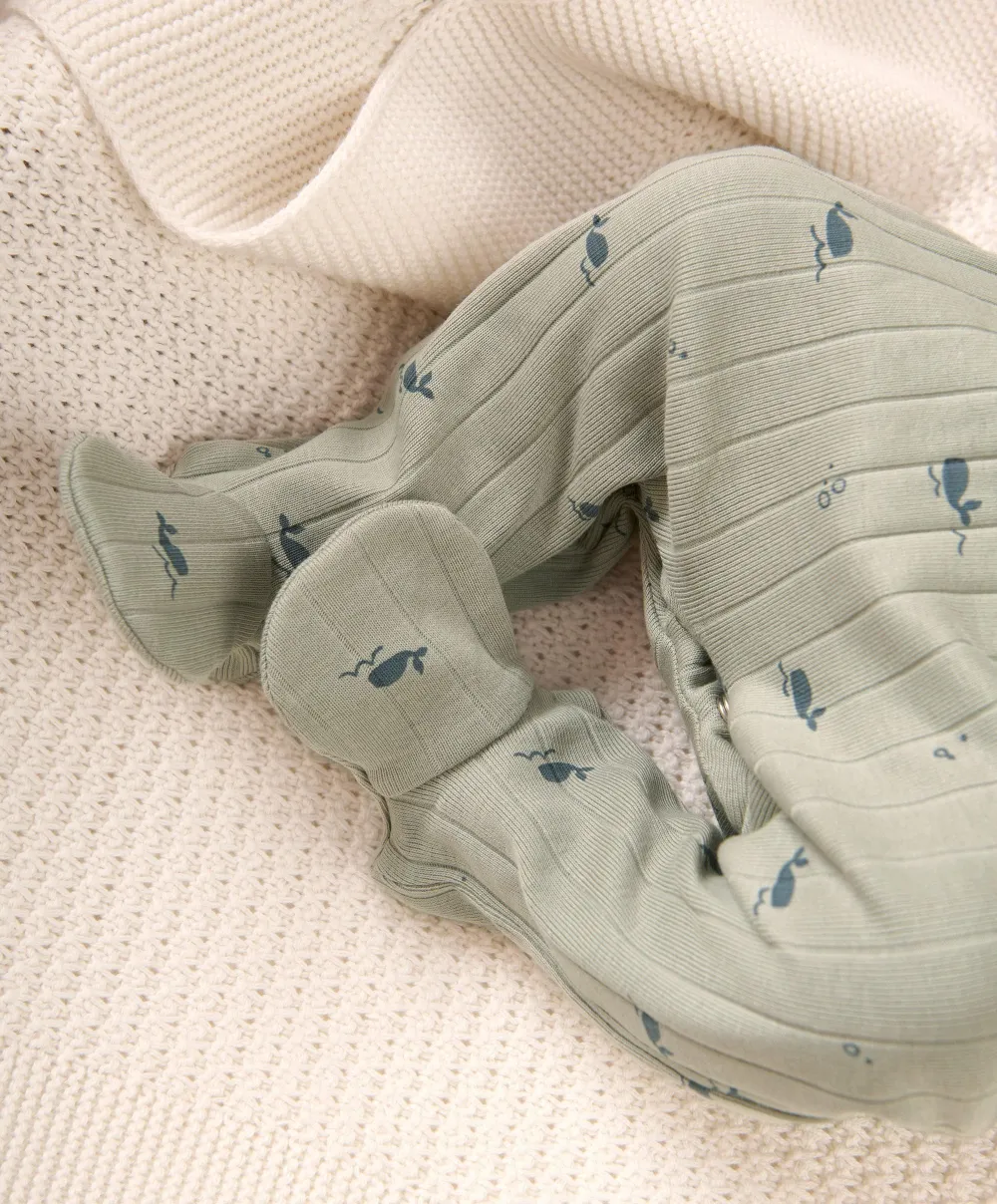 Whale Print All In One