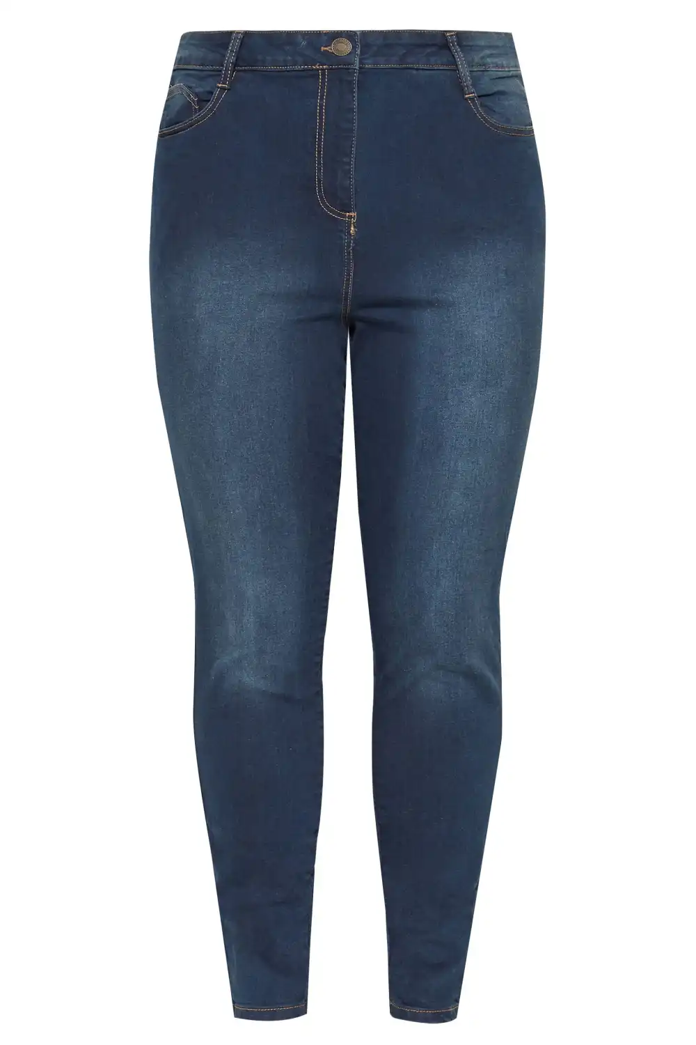 Curve Mid Blue Skinny Stretch AVA Jeans