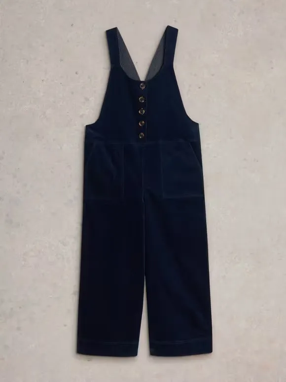 Scoop Neck Cord Dungaree