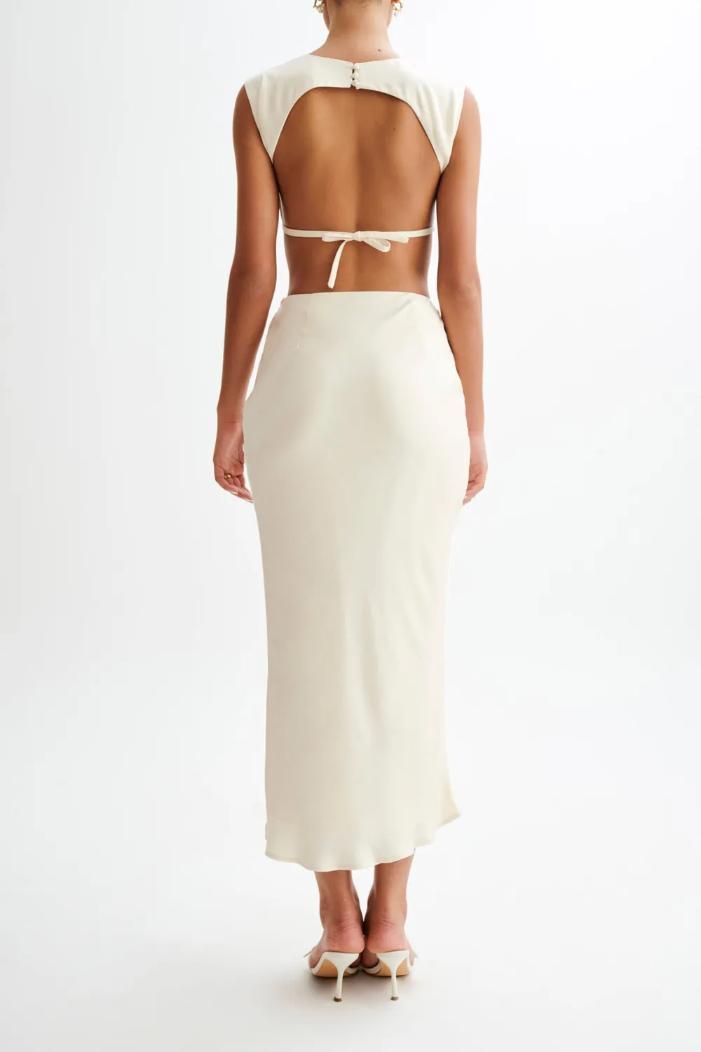 Satin Maxi Skirt