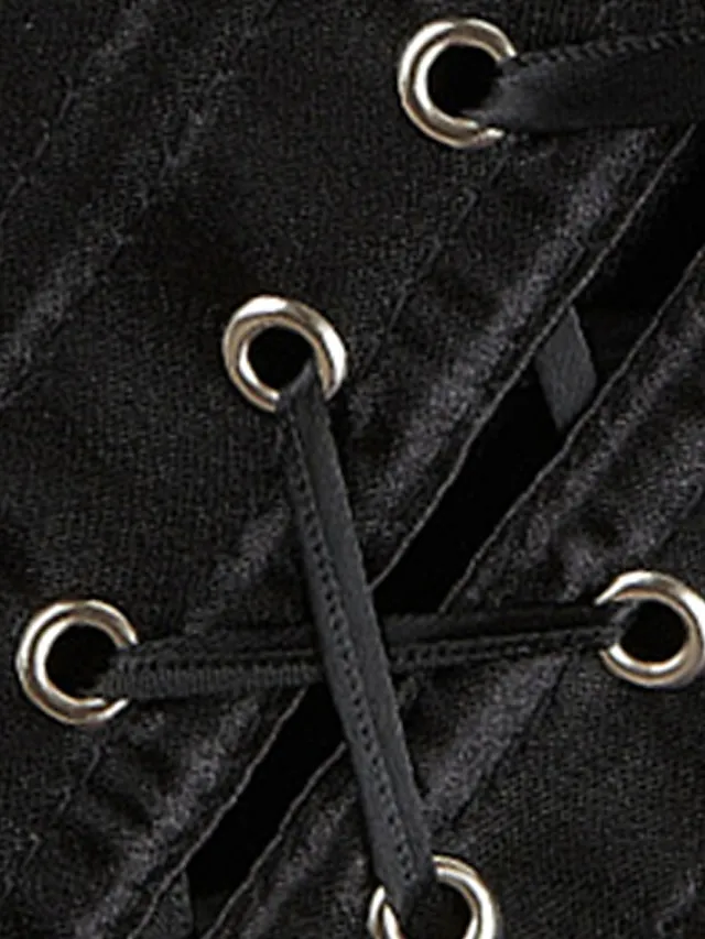 Women's Pink Corsets Dark Blue Corsets Shapewear Pure Color Corsets Party Going out Club Polyester Breathable Bandeau Sleeveless Backless Summer Spring Black White