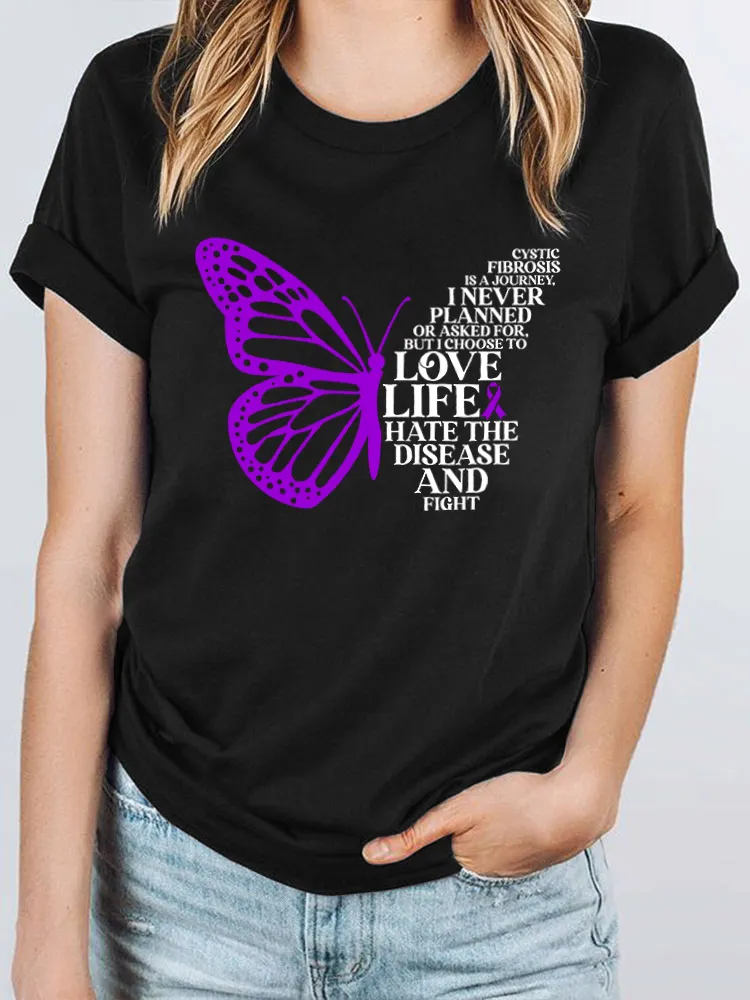 Women's I Will Remember For You Dementia Alzheimer's Disease Awareness Print T-Shirt