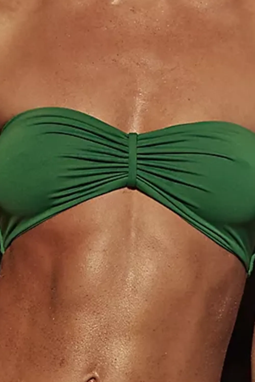 Bikini Top With Flattering Ruched Bust