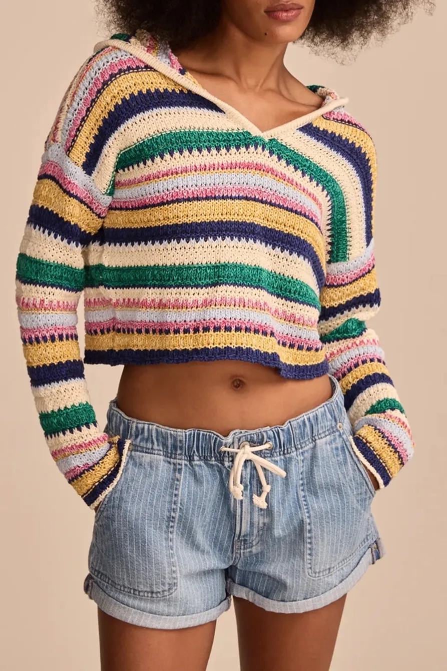 Multi Com Bocrochet Baja Hoodie