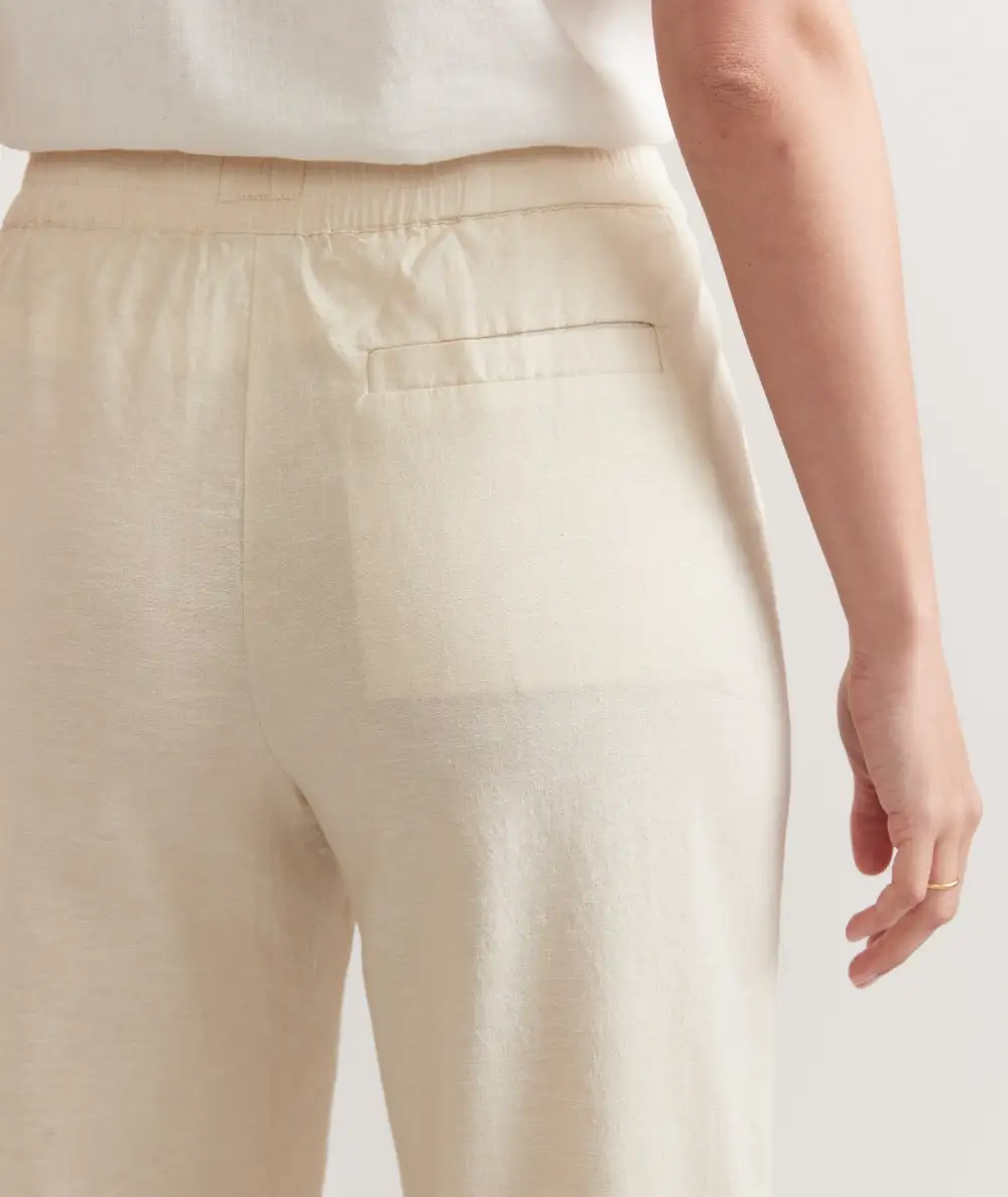Casual Beige Trousers