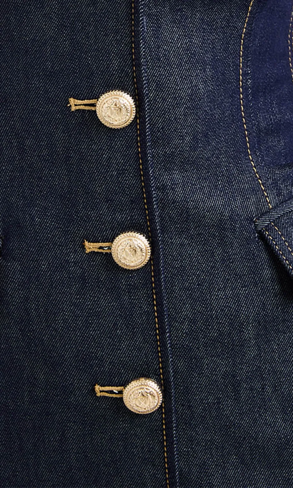 Button Up Short Sleeve Denim Dress